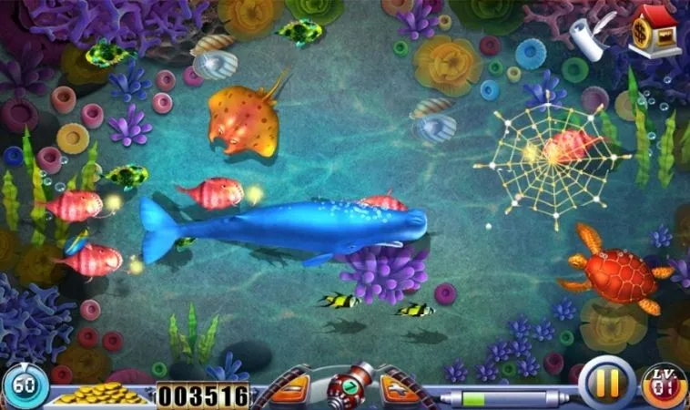 Đồ họa game Bắn Cá Gi8 thiết kế đẹp, sống động